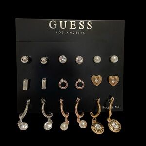 Guess Earrings: Hoops, Studs ,Sets